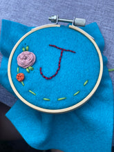 Load image into Gallery viewer, Felt Monogram: Beginner Embroidery with Rhiannon Saturday 11/14/26 1pm to 3pm