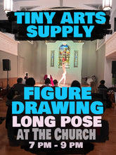 Load image into Gallery viewer, Nude Figure Drawing - Long Pose - Wednesday 4/1/26 7pm to 9pm