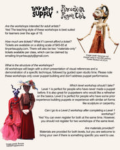 Load image into Gallery viewer, Puppet Building - Level 2 - with Pincushion Puppet Club Saturday 5/23/26 1pm to 4pm
