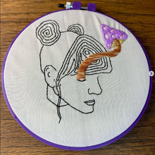 Load image into Gallery viewer, Intro to Embroidery with Kennedy Friday 5/22/26 6pm to 8:00pm
