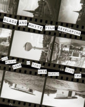 Load image into Gallery viewer, Black and White Film Developing Class with Stefan Sens Saturday 7/18/26 1pm to 2:30pm
