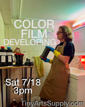 Load image into Gallery viewer, Color Film Developing Class with Stefan Sens Saturday 7/18/26 3pm to 4:30pm
