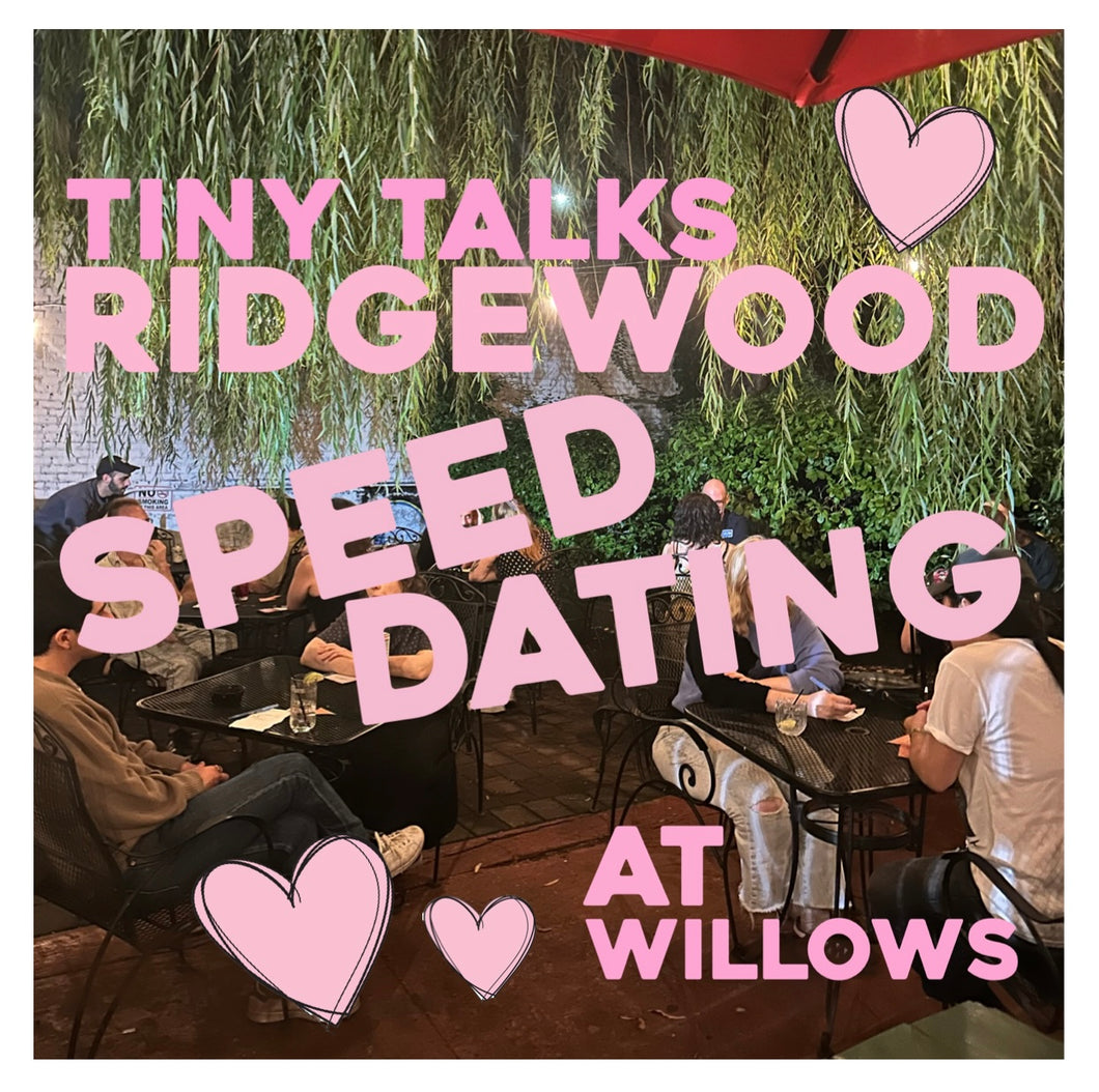 Speed Dating for Queers - Girls Gays & Non Binary Baes Thursday 1/30/25 7pm to 9pm at Willows