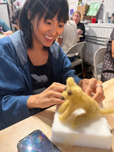 Load image into Gallery viewer, Needle Felting Creatures (Stabby Stab) with J Hann Saturday 9/26/26 3pm to 5:30pm
