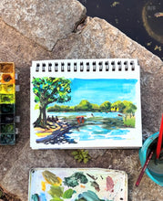 Load image into Gallery viewer, Backyard Plein Air Class with Zovi Saturday 10/10/26 12pm to 2:30pm
