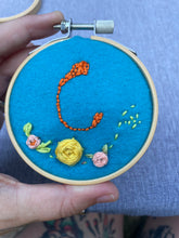 Load image into Gallery viewer, Felt Monogram: Beginner Embroidery with Rhiannon Saturday 11/14/26 1pm to 3pm
