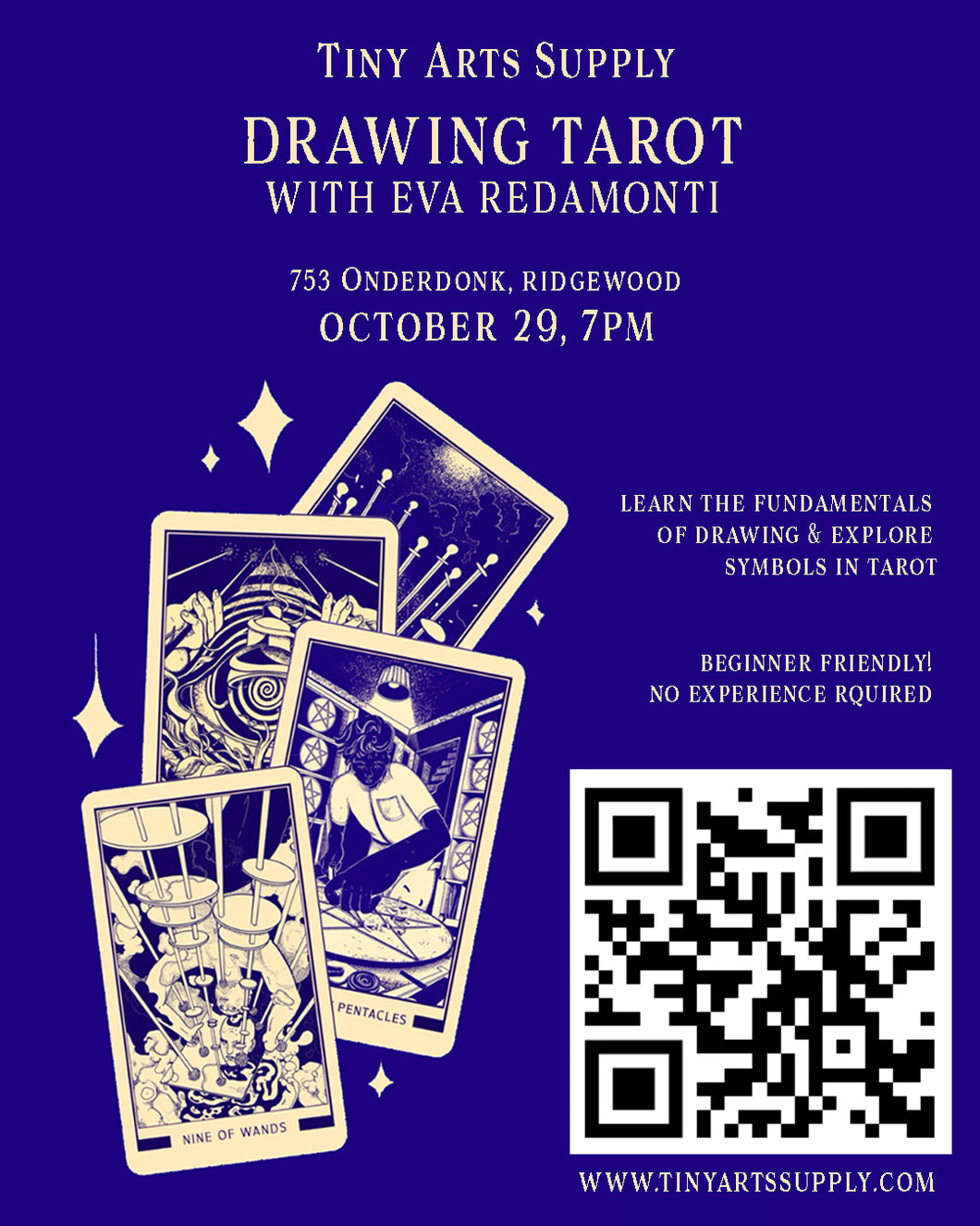 Drawing Tarot Wednesday 10/29/25 7pm to 9pm