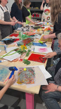 Load and play video in Gallery viewer, Gel Plate Printing for All with Colleen Lonergan Saturday 6/27/26 1pm to 3pm
